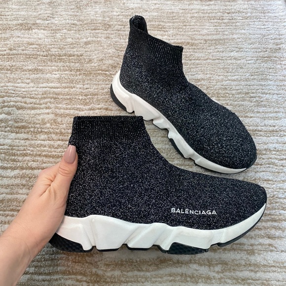 Balenciaga Shoes - Balenciaga sneakers glitter size 8,5